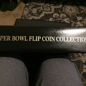 Super bowl flip coin collection